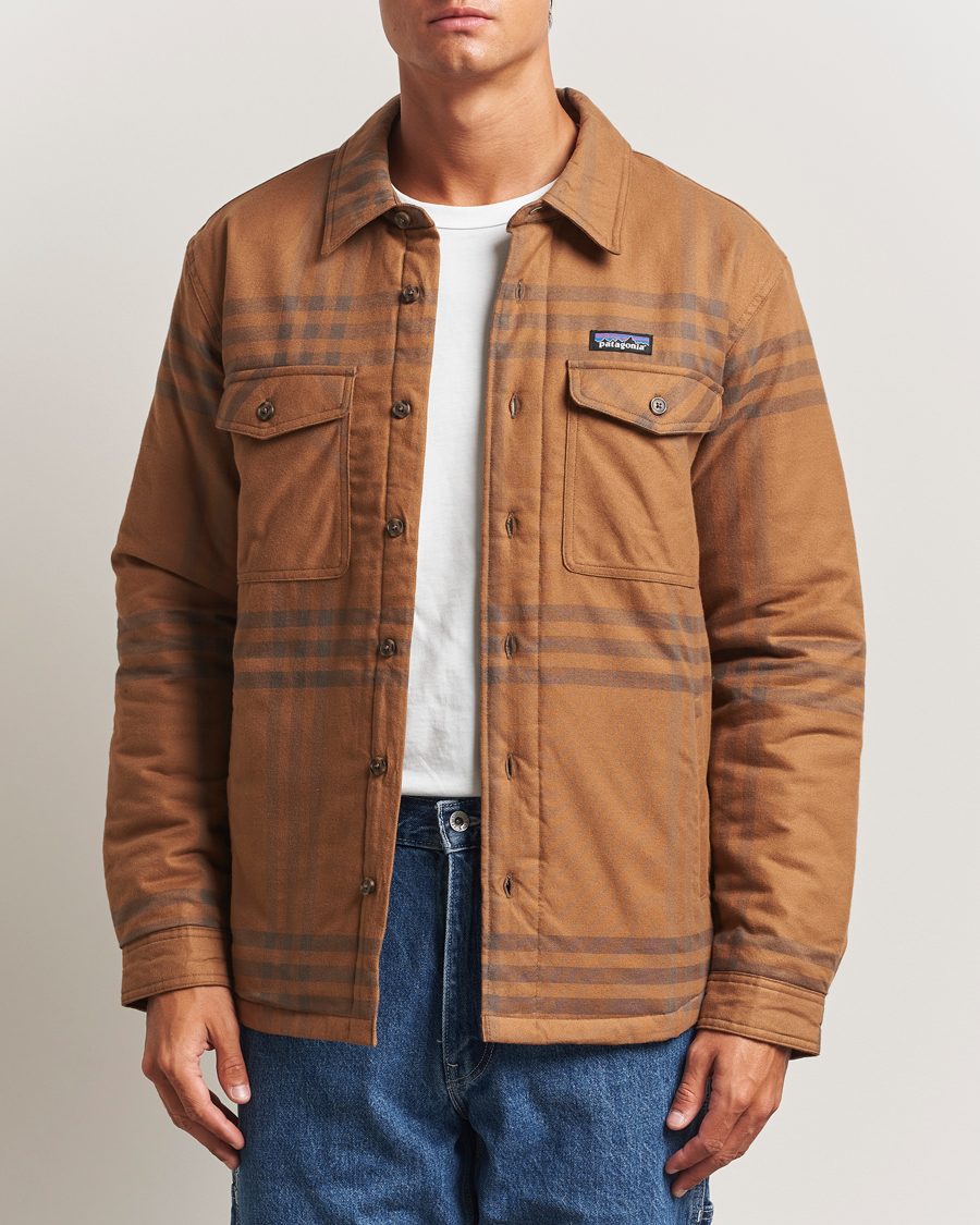 Herren | Hemden | Patagonia | Lightweigt Insulated Fjord Flannel Shirt Deer Brown