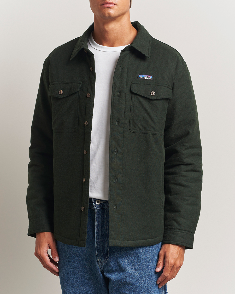 Herren | Hemden | Patagonia | Lightweigt Insulated Fjord Flannel Shirt Green