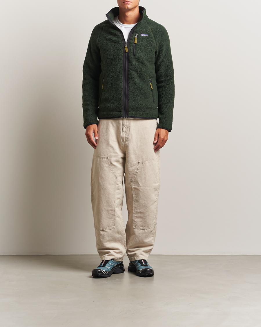 Herren | Pullover | Patagonia | Retro Pile Jacket Old Growth Green