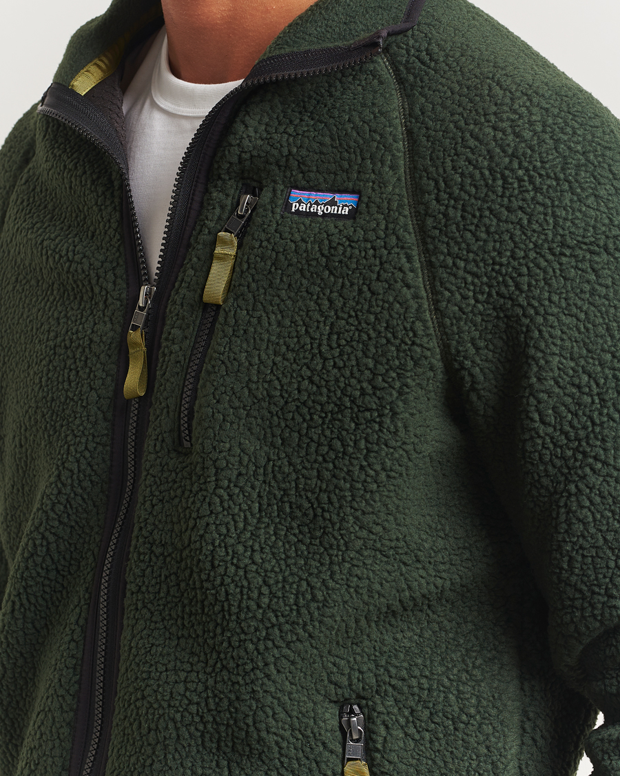 Herren | Pullover | Patagonia | Retro Pile Jacket Old Growth Green