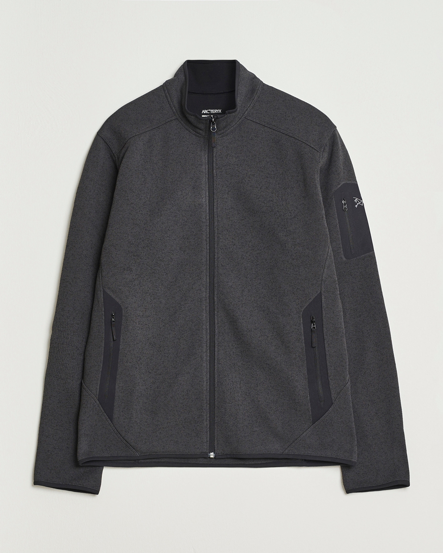 Herren | Pullover | Arc'teryx | Covert Full-Zip Black Heather