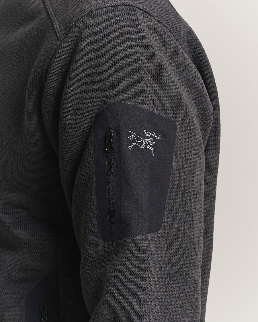 Herren | Pullover | Arc'teryx | Covert Full-Zip Black Heather