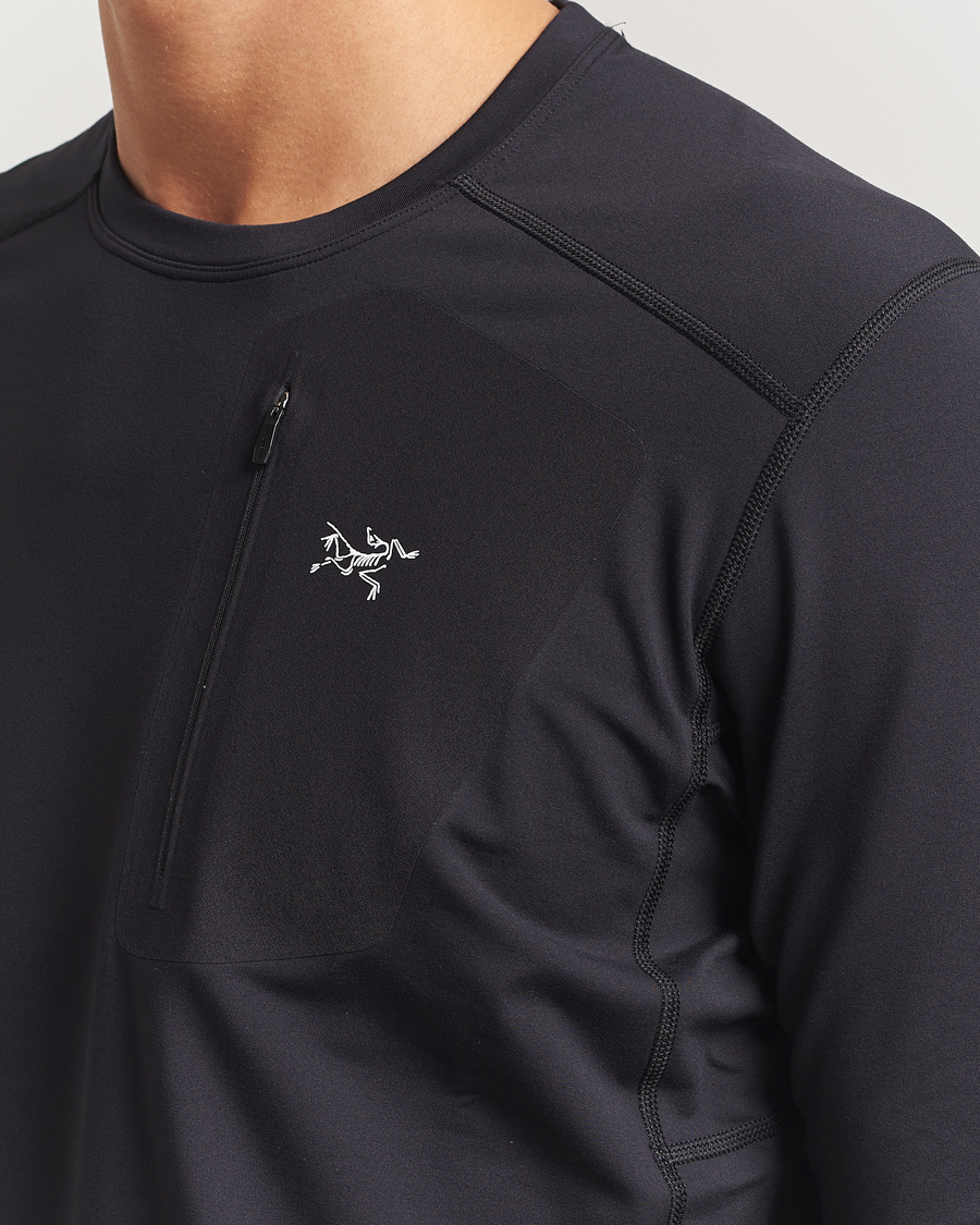 Herren | Pullover | Arc'teryx | Rho Baselayer Crew Neck Black