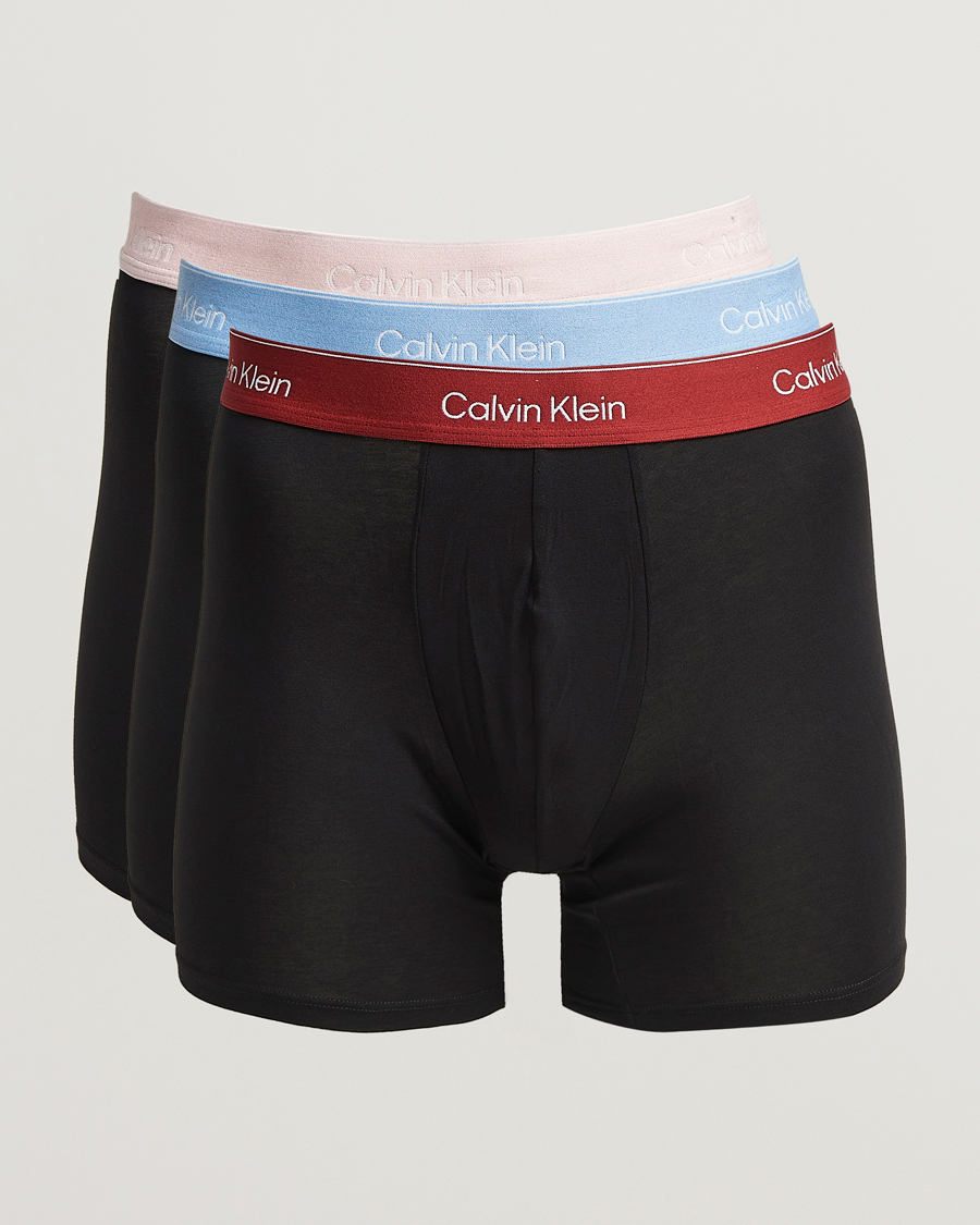 Herren | Unterwäsche | Calvin Klein | 3-Pack Icon Cotton Stretch Boxer Brief Black