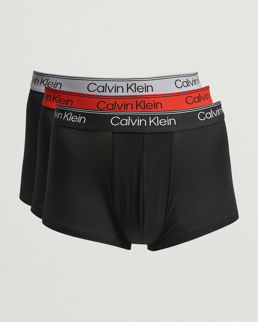 Herren | Unterwäsche | Calvin Klein | 3-Pack Micro Stretch Trunk Black