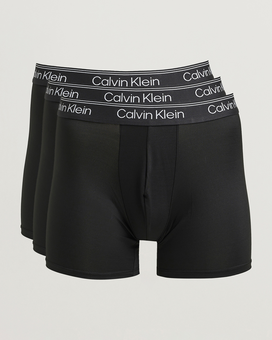 Herren | Unterwäsche | Calvin Klein | 3-Pack Micro Stretch Boxer Brief Black