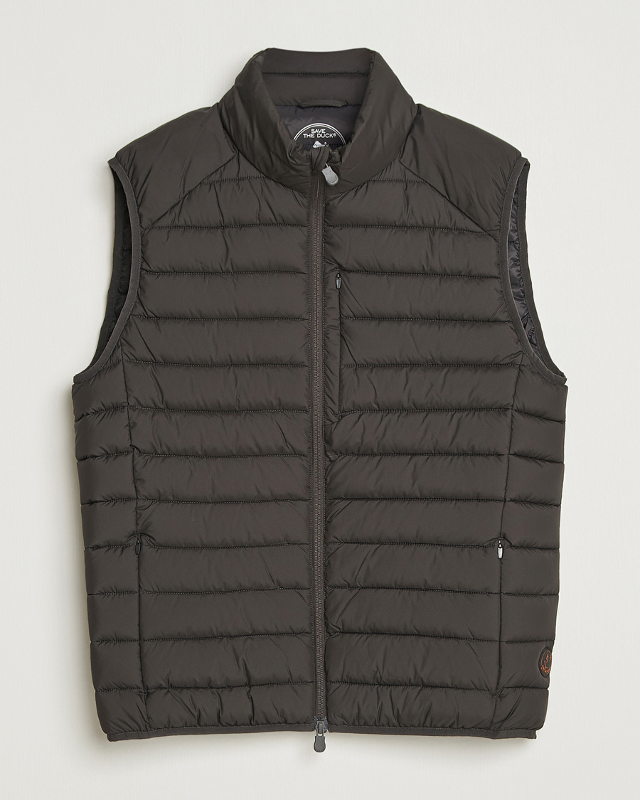 Herren | Westen | Save The Duck | Rhus Matt Lightweight Vest Brown Black