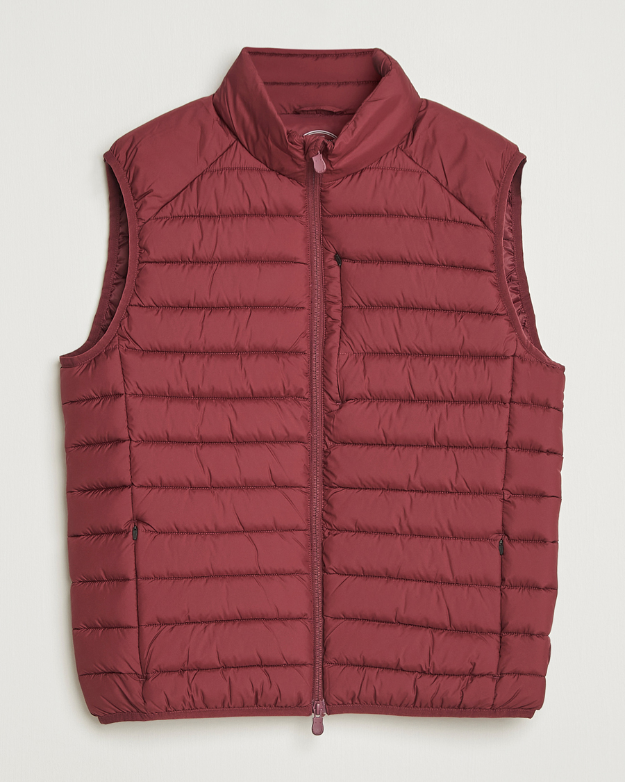 Herren | Westen | Save The Duck | Rhus Matt Lightweight Vest Wine Red