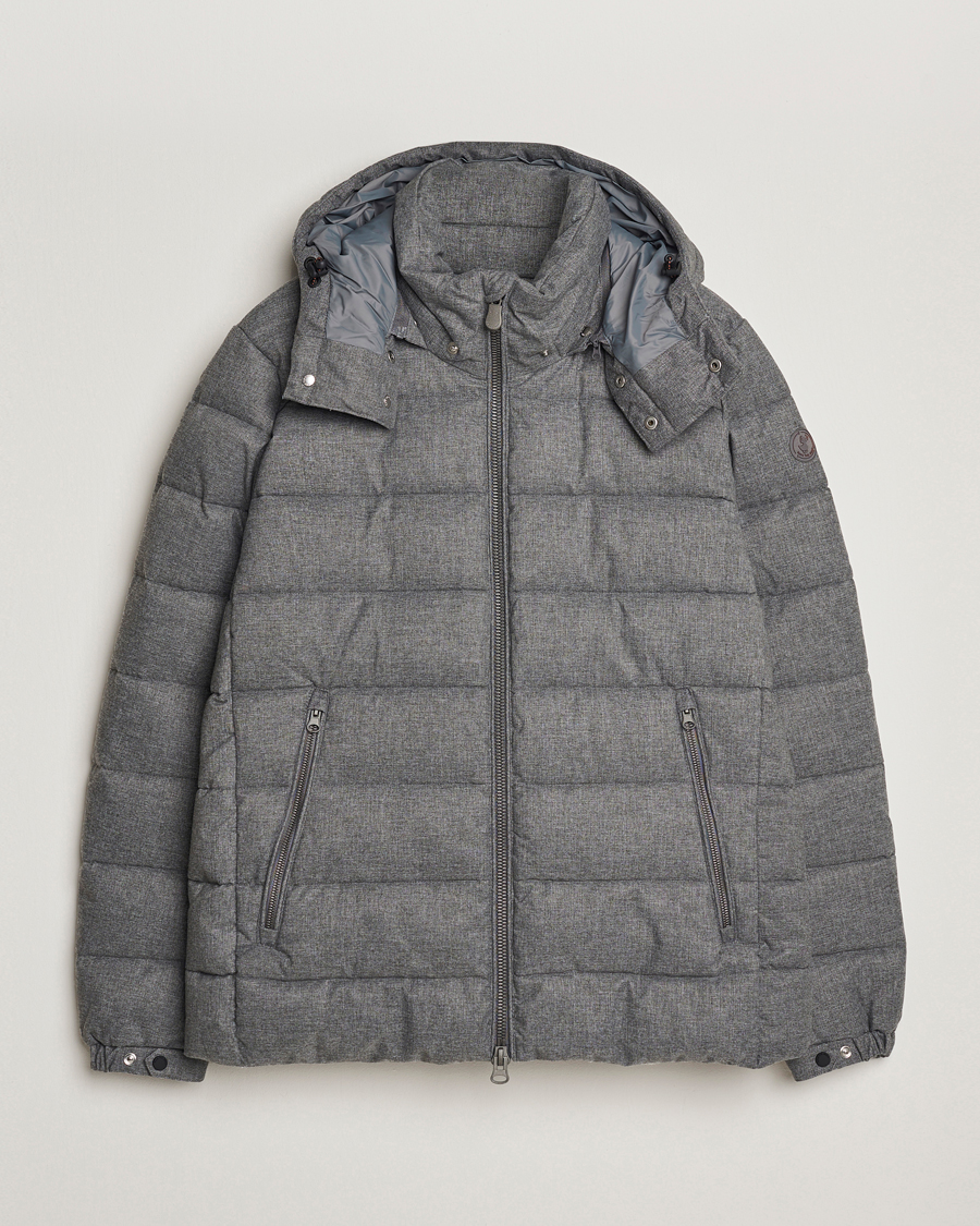Herren | Jacken | Save The Duck | Constantin Padded Flannel Jacket Mid Grey Melange