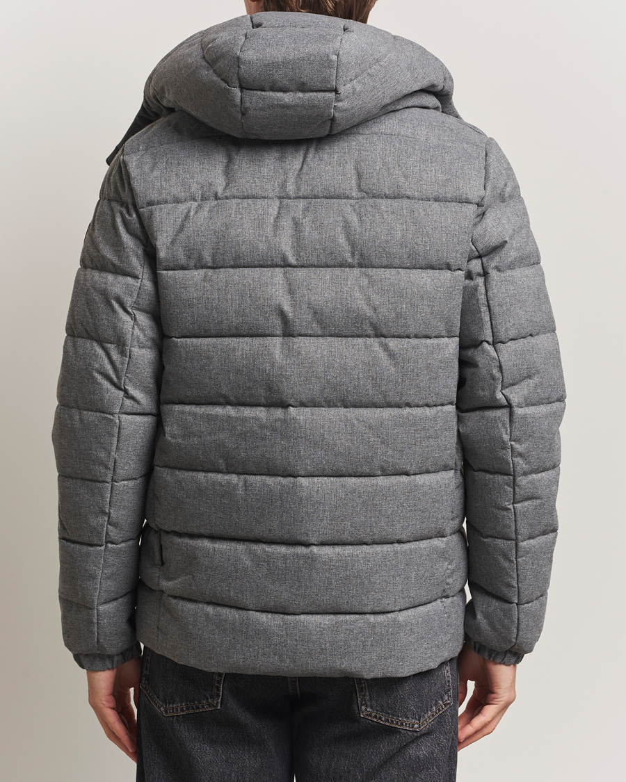 Herren | Jacken | Save The Duck | Constantin Padded Flannel Jacket Mid Grey Melange