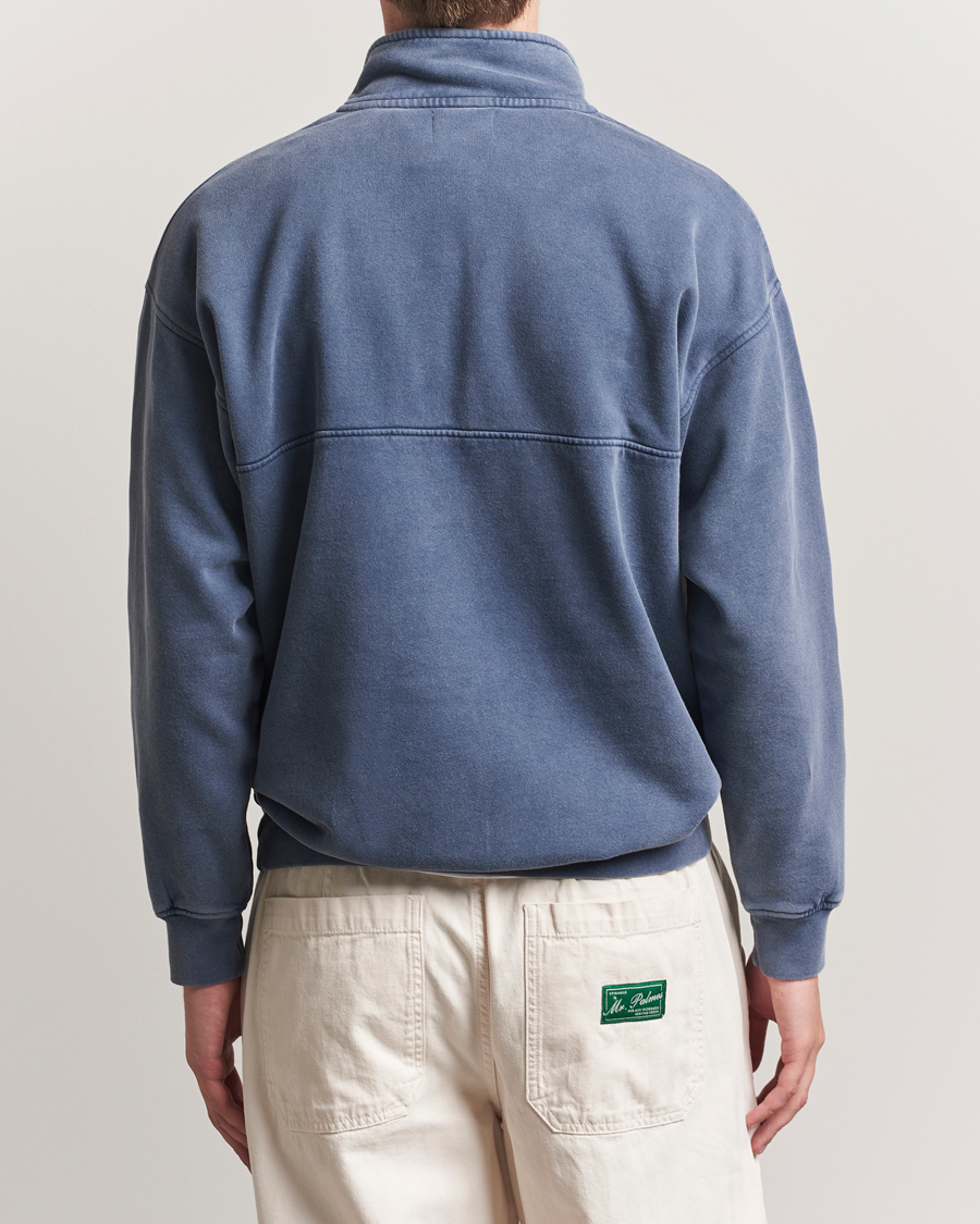 Herren | Pullover | Colorful Standard | Classic Organic Half-Zip Neptune Blue