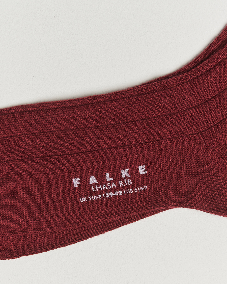 Herren | Unterwäsche | Falke | Lhasa Cashmere Socks Cayenne Red