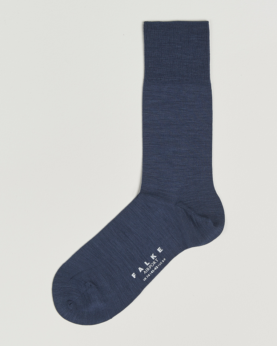 Herren | Unterwäsche | Falke | Airport Socks Blue Ink