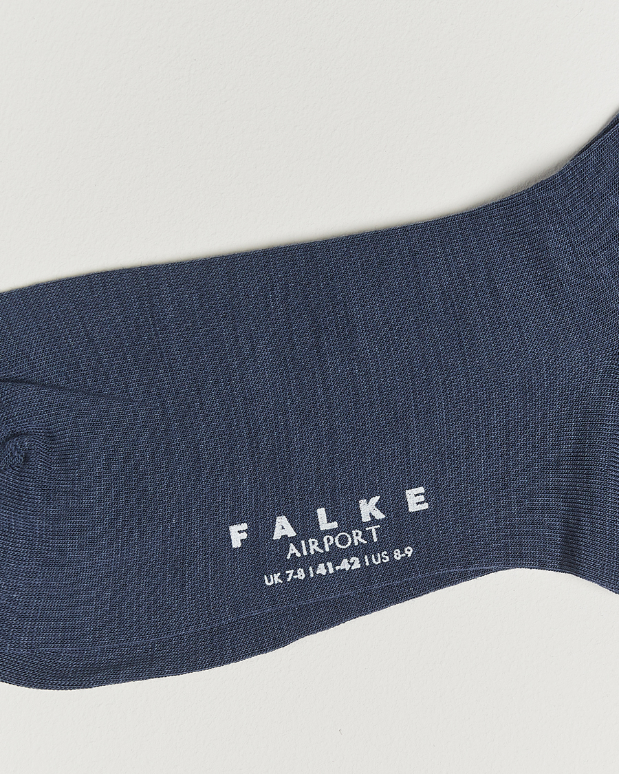 Herren | Unterwäsche | Falke | Airport Socks Blue Ink