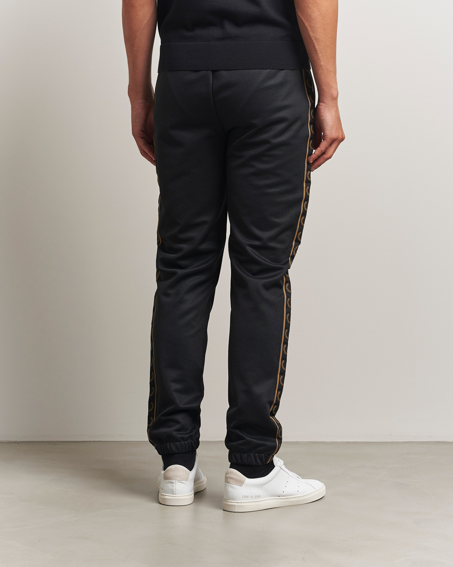 Herren | Hosen | Fred Perry | Taped Track Pants Black