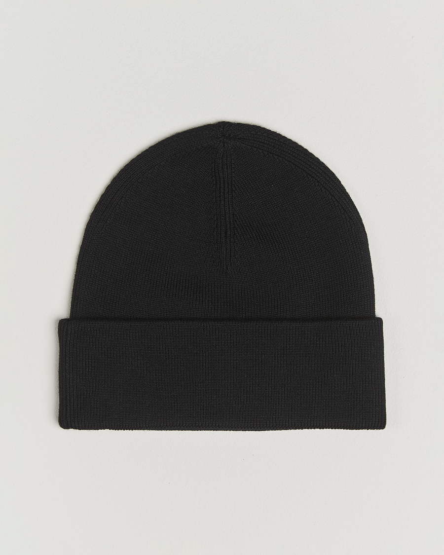 Herren | Fred Perry Merino Wool Beanie Black | Fred Perry | Merino Wool Beanie Black