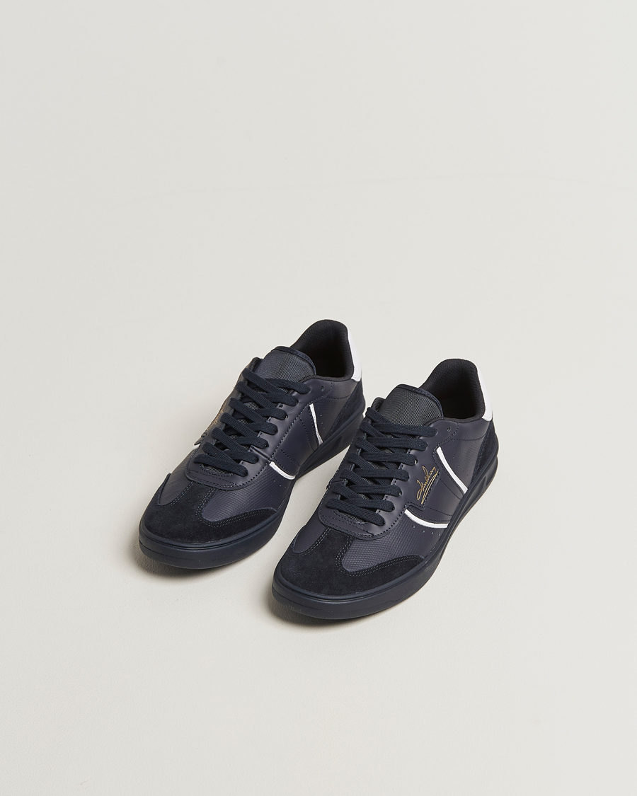 Herren | Sneaker | Fred Perry | B4 Leather/Suede Sneaker Navy