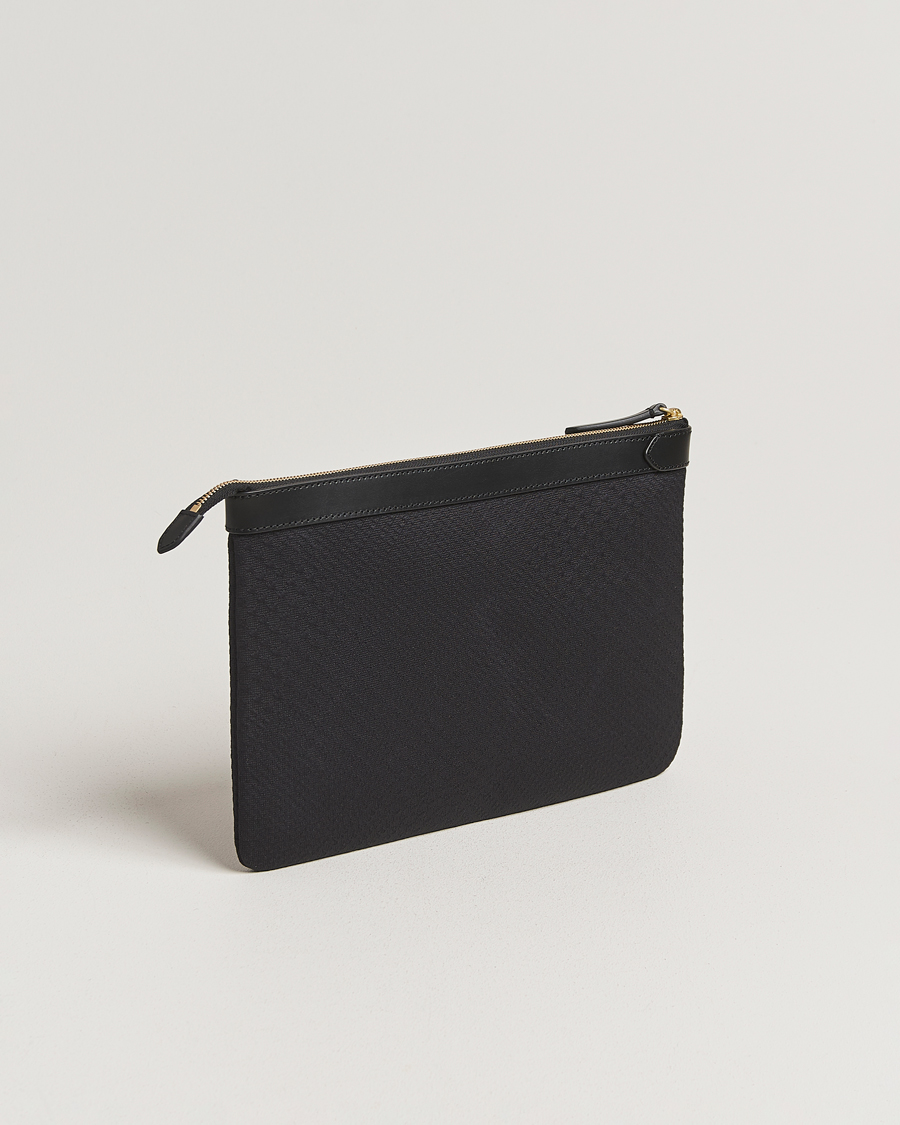 Herren | Taschen | Mismo | M/S Nylon Pouch Large Haptic Black/Black