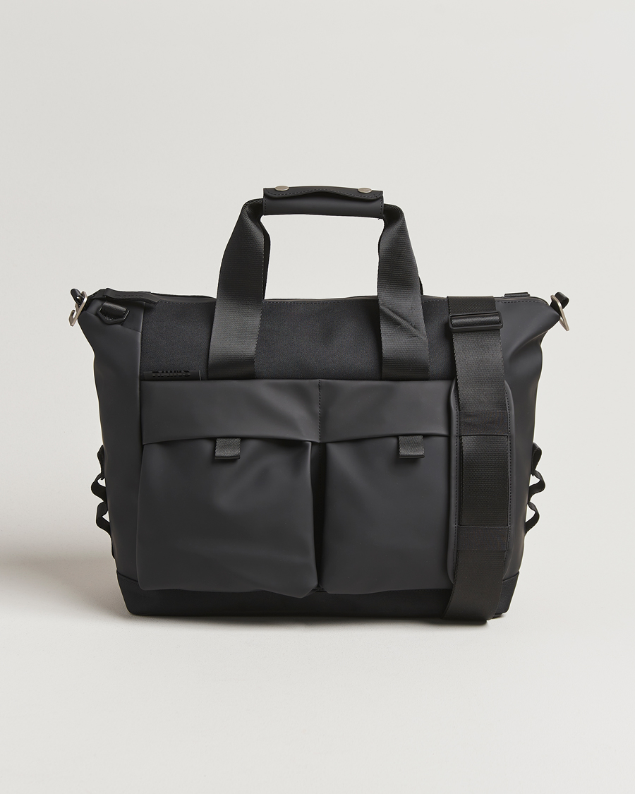 Herren | RAINS Otaru Small Weekendbag Black | RAINS | Otaru Small Weekendbag Black