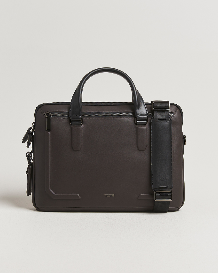 Herren | Taschen | TUMI | Harrison Sycamore Slim Brief Espresso Brown