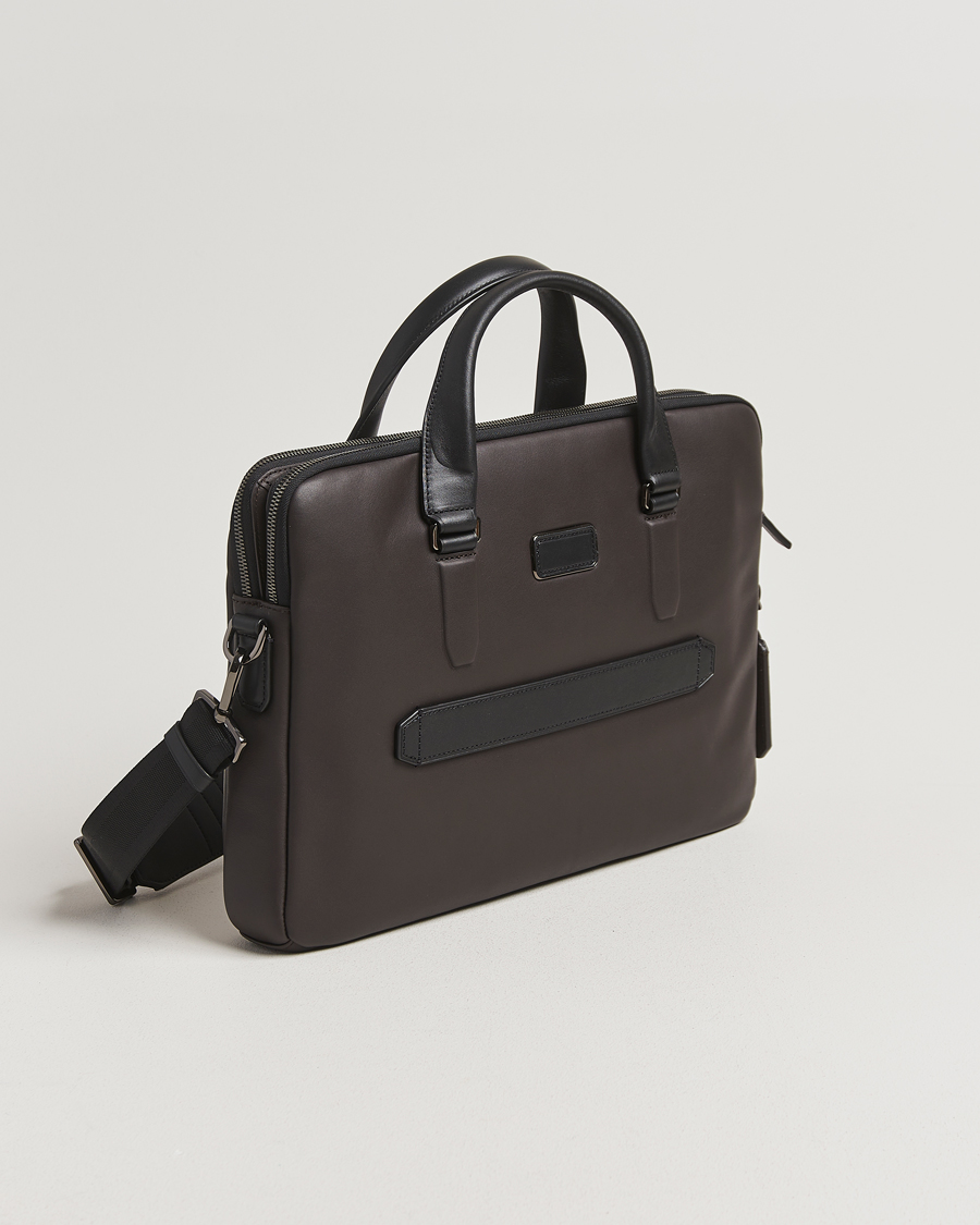 Herren | Taschen | TUMI | Harrison Sycamore Slim Brief Espresso Brown