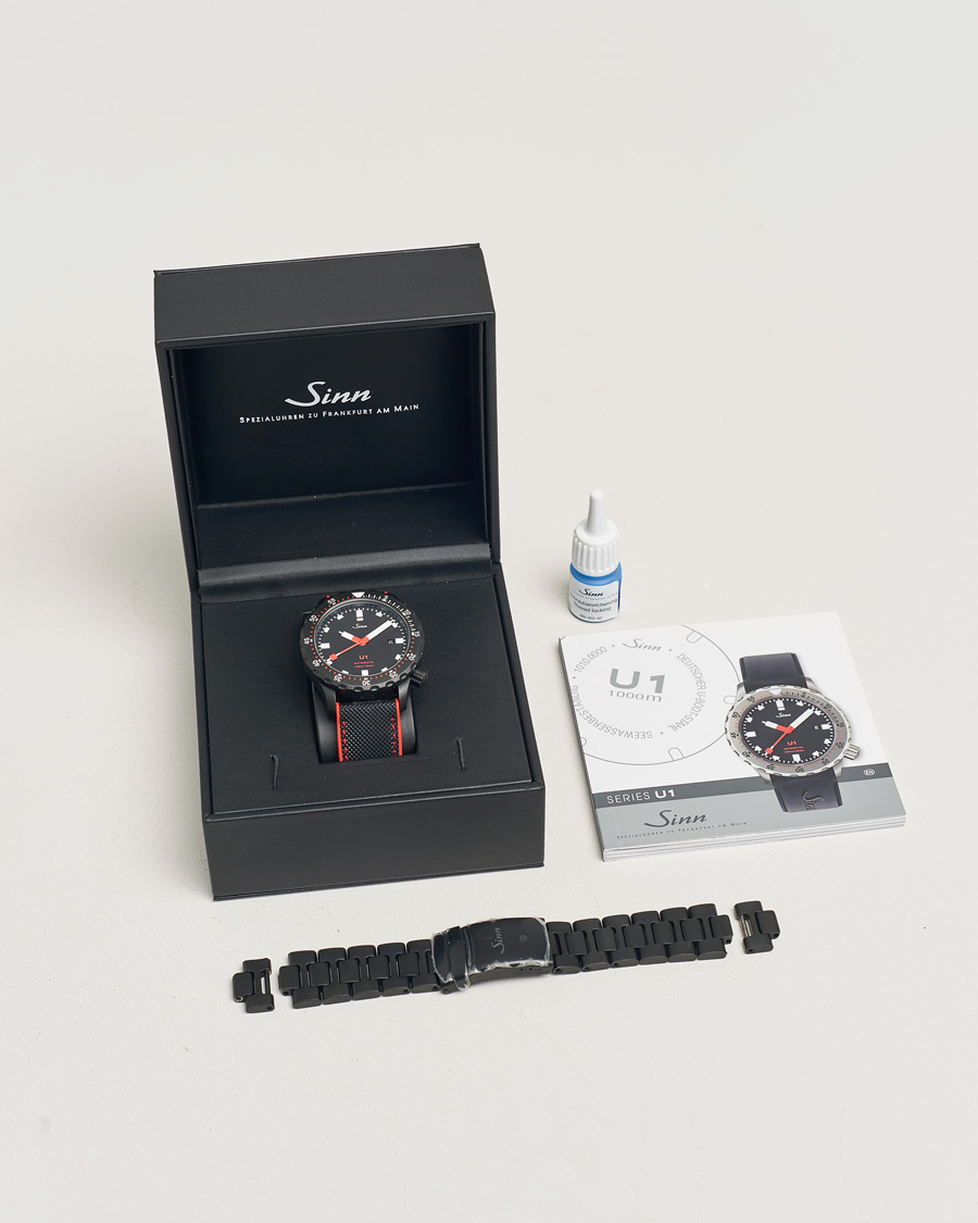 Herren | Sinn Pre-Owned U1 Black Hard Coating | Sinn Pre-Owned | U1 Black Hard Coating