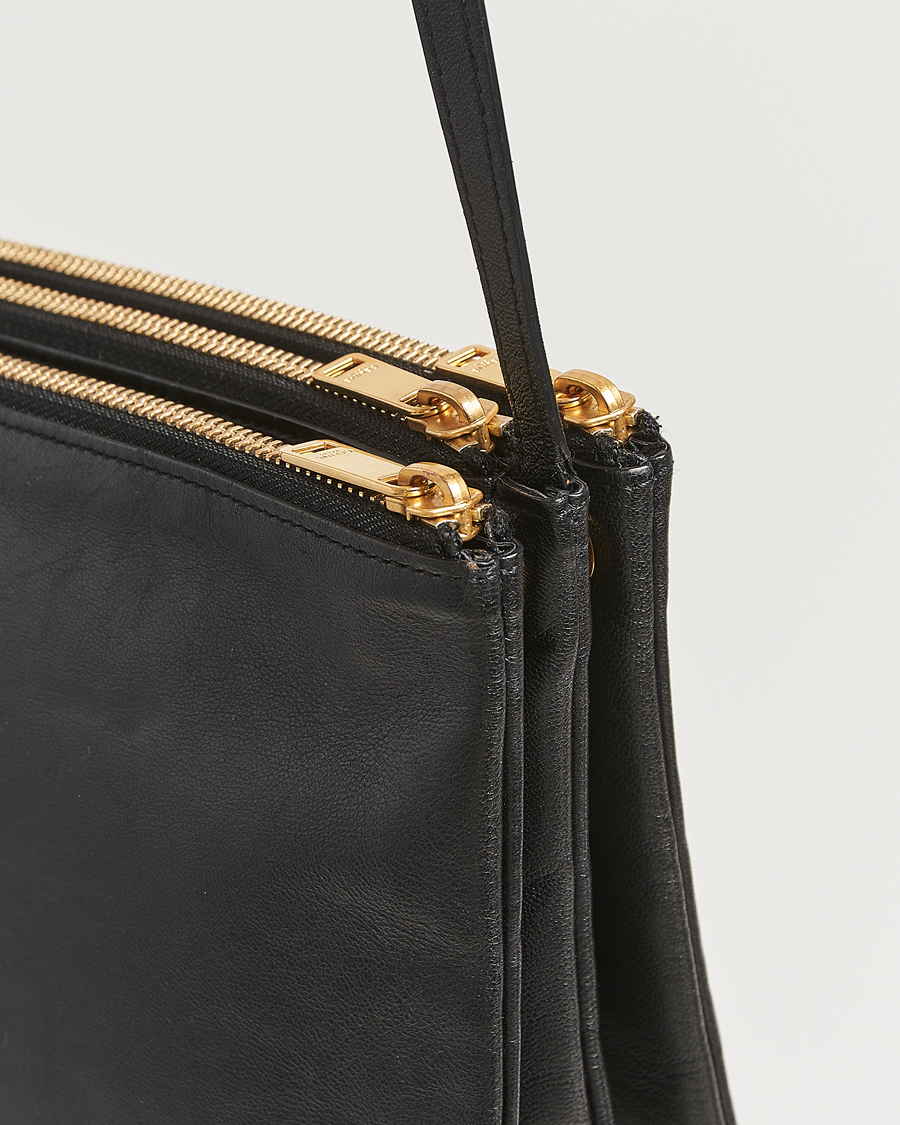 Herren | Celine Pre-Owned Trio Bag Medium Leather Black | Celine Pre-Owned | Trio Bag Medium Leather Black