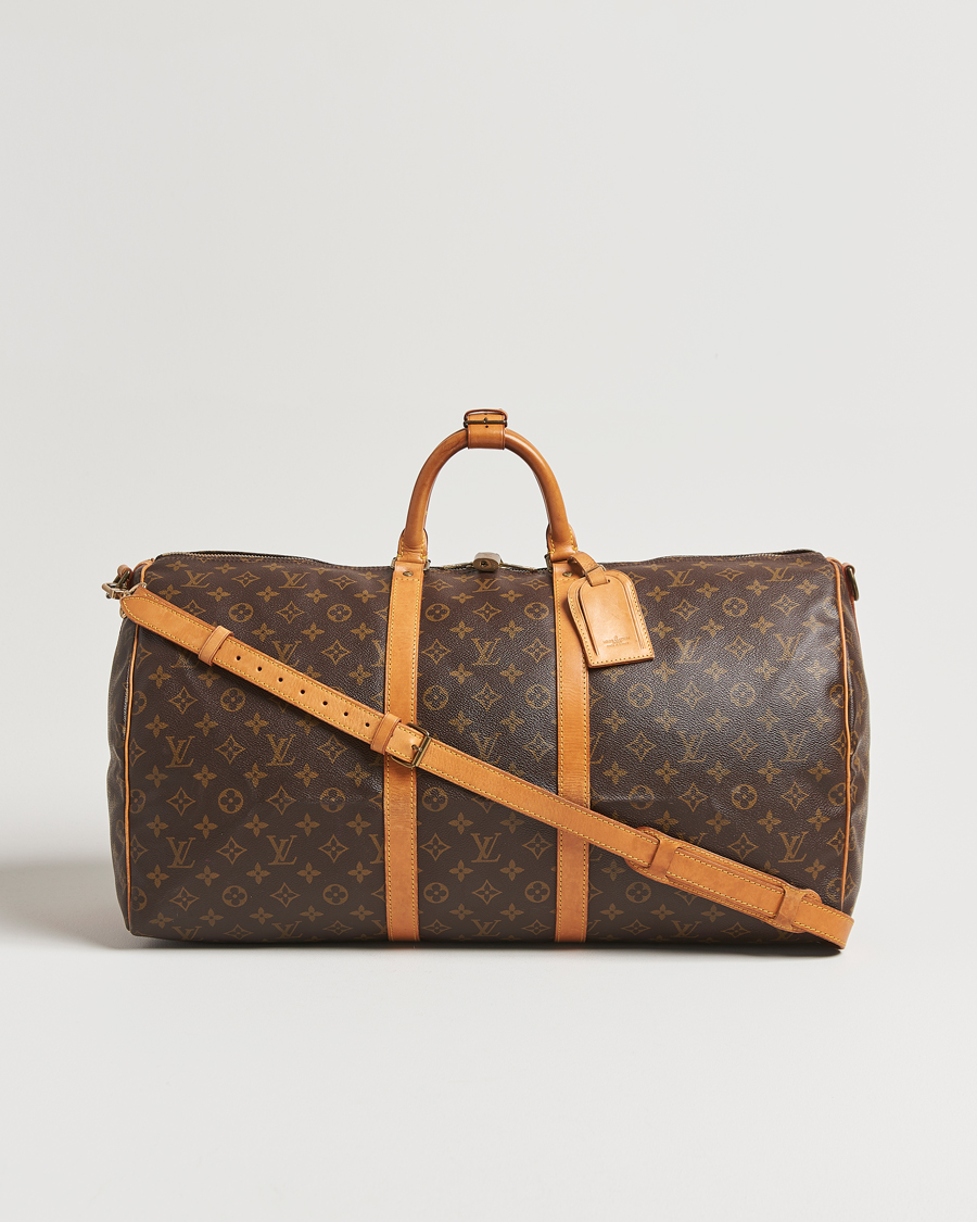 Herren | Louis Vuitton Pre-Owned Keepall Bandoulière 55 Monogram | Louis Vuitton Pre-Owned | Keepall Bandoulière 55 Monogram