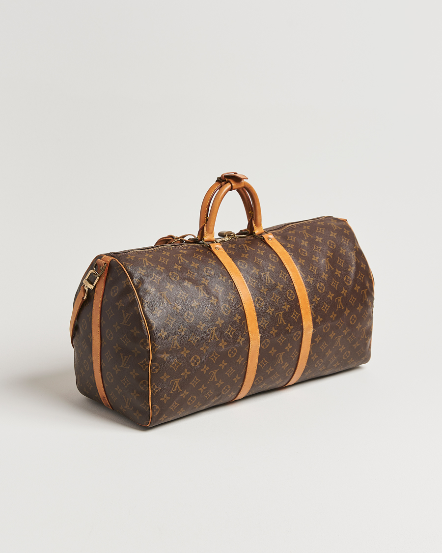 Herren | Louis Vuitton Pre-Owned Keepall Bandoulière 55 Monogram | Louis Vuitton Pre-Owned | Keepall Bandoulière 55 Monogram