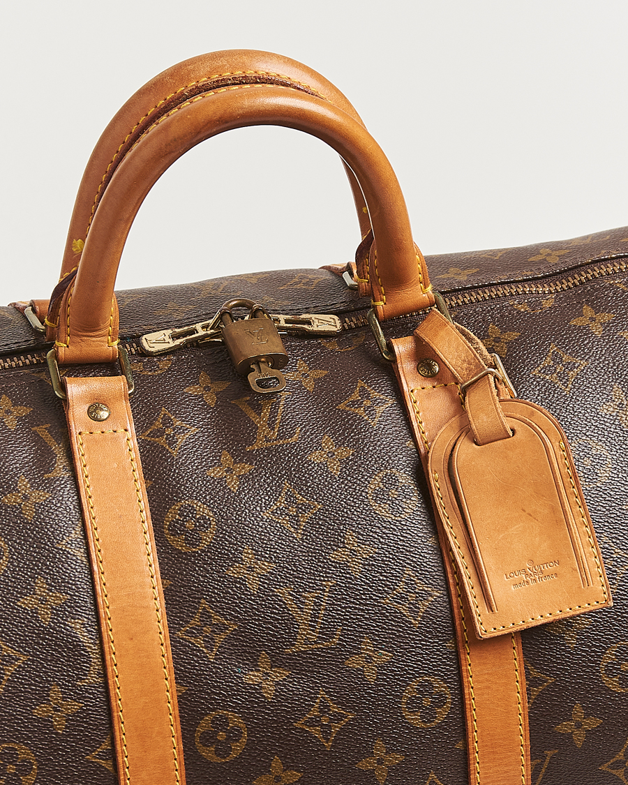 Herren | Louis Vuitton Pre-Owned Keepall Bandoulière 55 Monogram | Louis Vuitton Pre-Owned | Keepall Bandoulière 55 Monogram