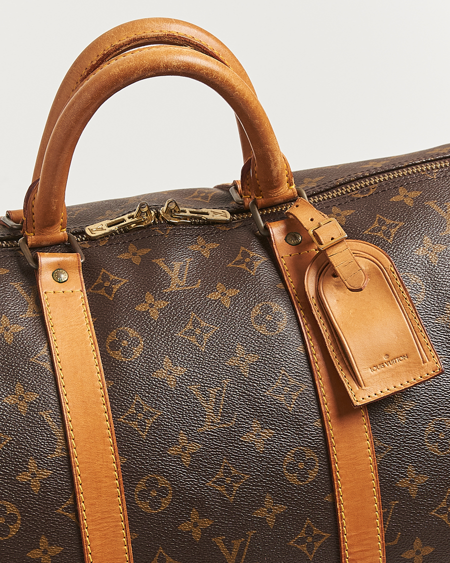 Herren | Louis Vuitton Pre-Owned Keepall Bandoulière 55 Monogram | Louis Vuitton Pre-Owned | Keepall Bandoulière 55 Monogram