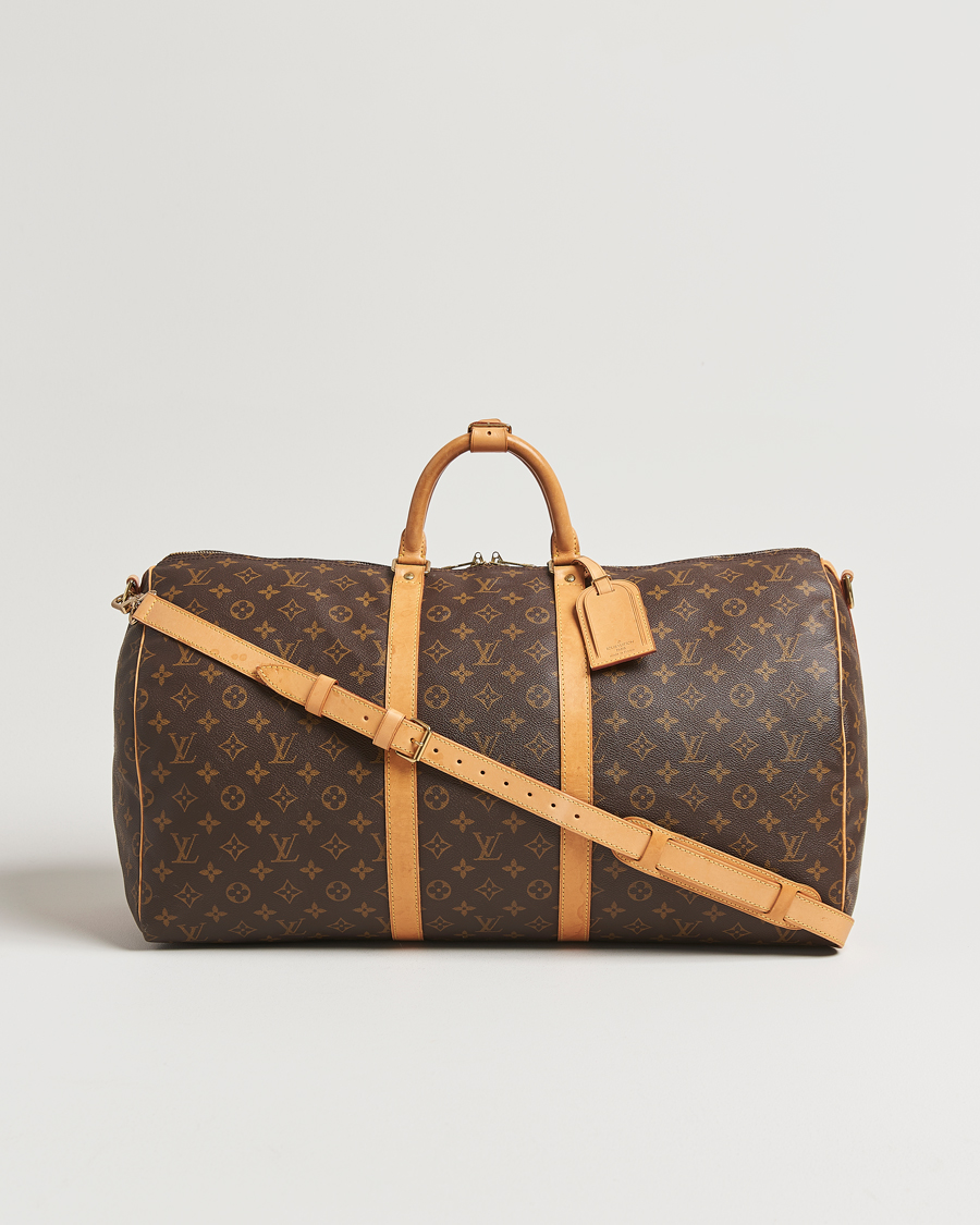 Herren | Louis Vuitton Pre-Owned Keepall Bandoulière 55 Monogram | Louis Vuitton Pre-Owned | Keepall Bandoulière 55 Monogram