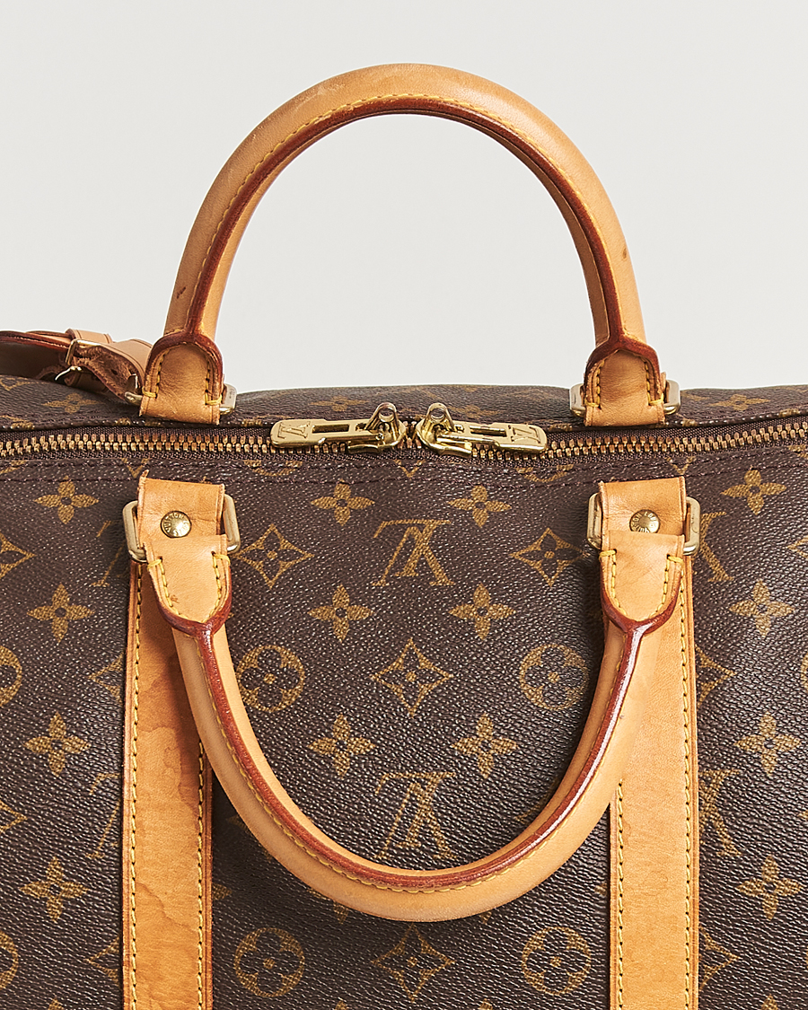 Herren | Louis Vuitton Pre-Owned Keepall Bandoulière 55 Monogram | Louis Vuitton Pre-Owned | Keepall Bandoulière 55 Monogram