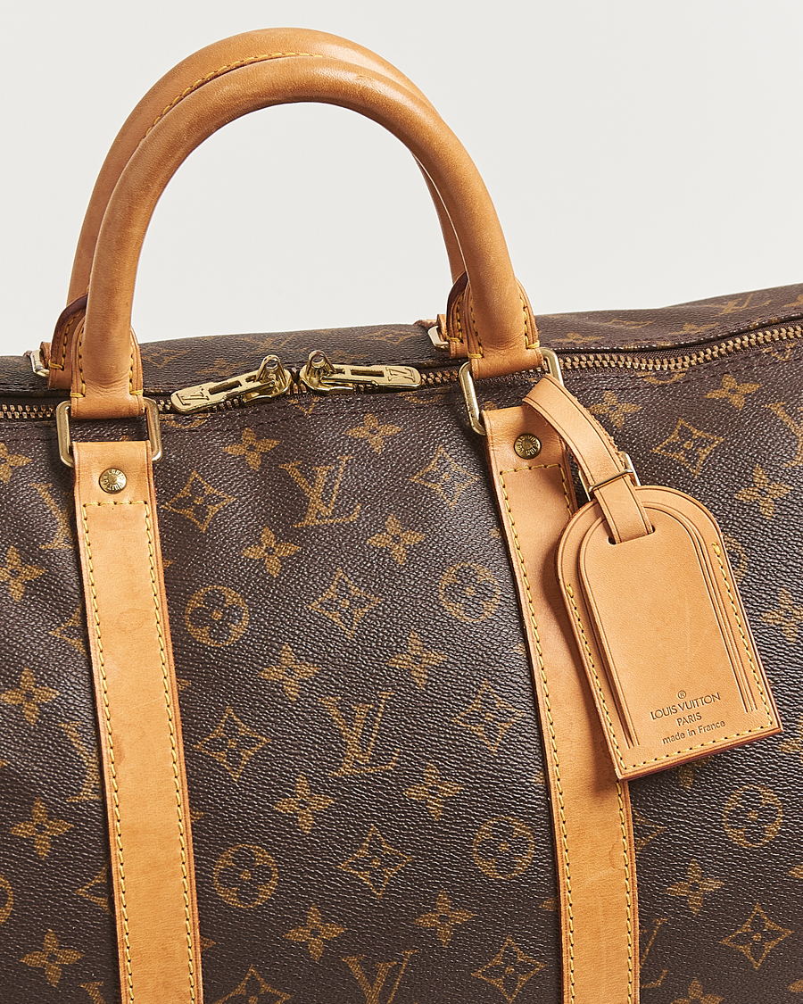 Herren | Louis Vuitton Pre-Owned Keepall Bandoulière 55 Monogram | Louis Vuitton Pre-Owned | Keepall Bandoulière 55 Monogram