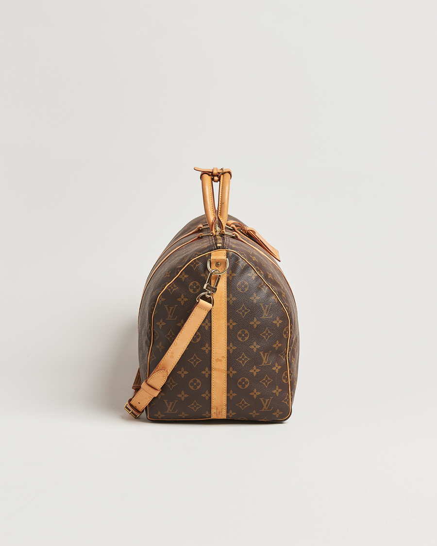 Herren | Louis Vuitton Pre-Owned Keepall Bandoulière 55 Monogram | Louis Vuitton Pre-Owned | Keepall Bandoulière 55 Monogram