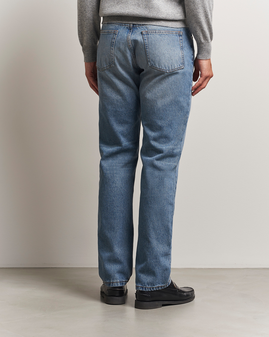 Herren | Hosen | AMI | Classic Fit Jeans Used Blue