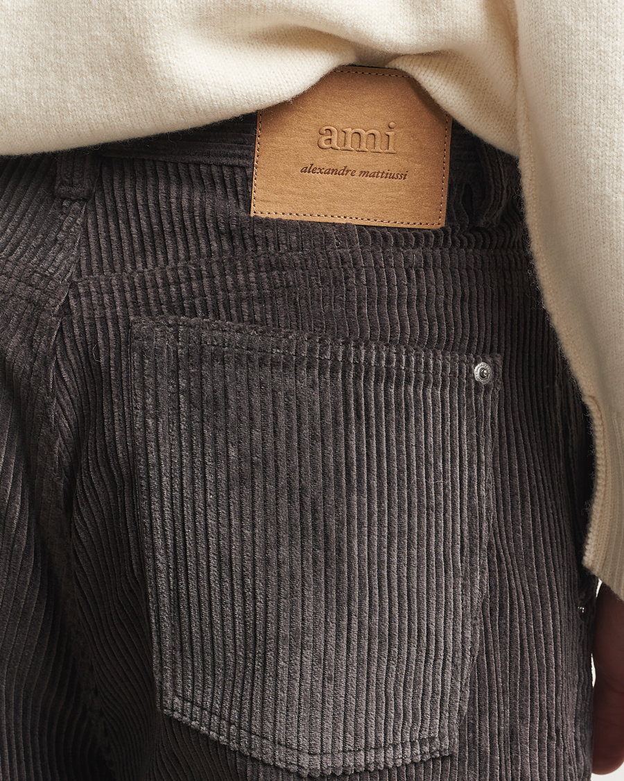 Herren | Hosen | AMI | Corduroy Trousers Anthracite