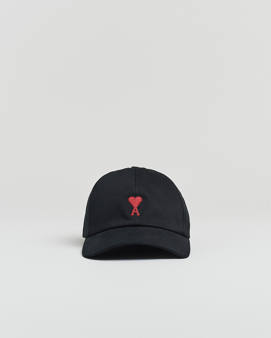 Herren | Hüte & Mützen | AMI | Heart Logo Cap Black
