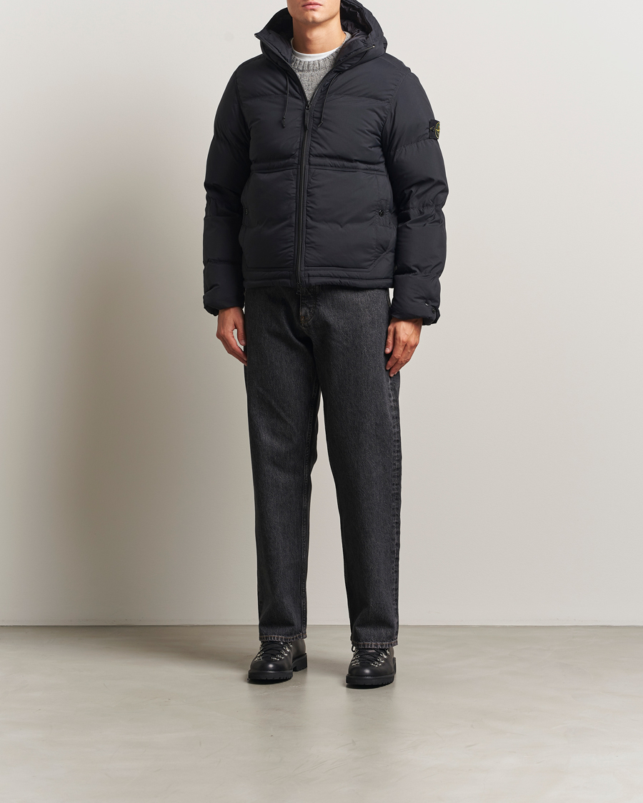 Herren | Jacken | Stone Island | Ripstop Cordura Padded Down Parka Black