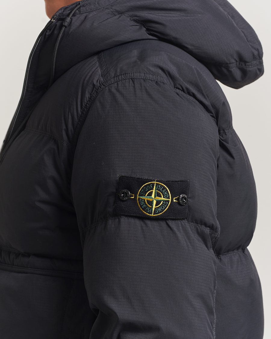 Herren | Jacken | Stone Island | Ripstop Cordura Padded Down Parka Black