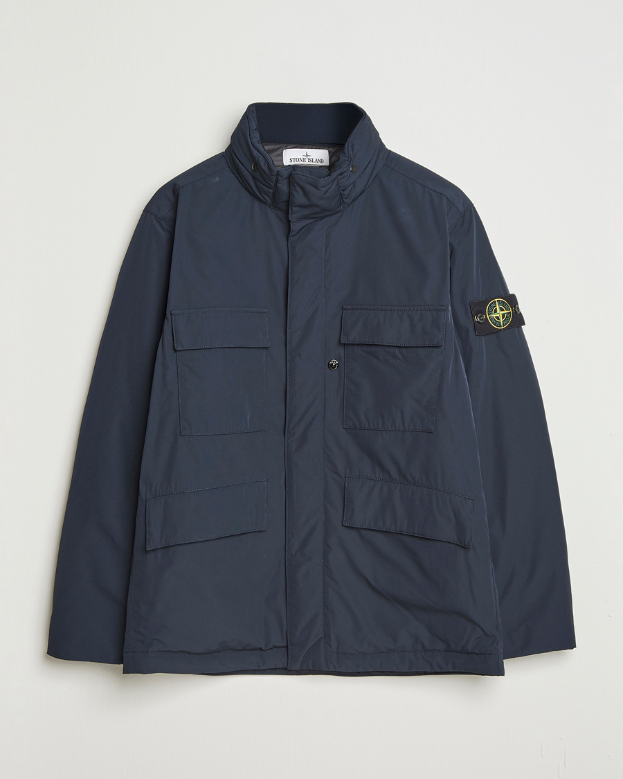 Herren | Jacken | Stone Island | Micro Twill Padded Field Jacket Navy
