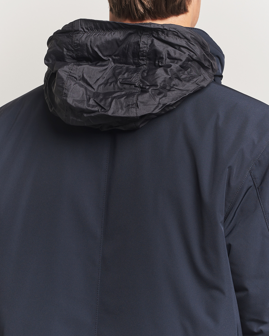 Herren | Jacken | Stone Island | Micro Twill Padded Field Jacket Navy