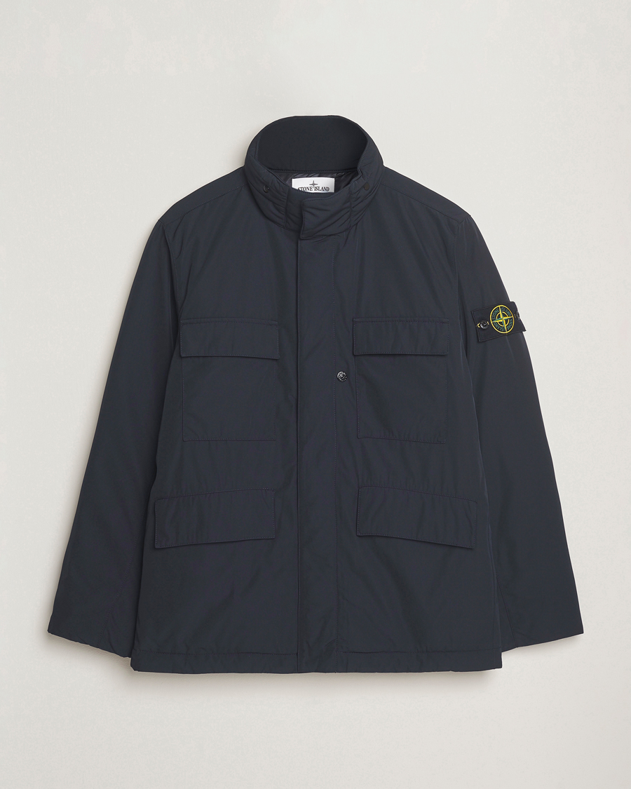 Herren | Jacken | Stone Island | Micro Twill Padded Field Jacket Black