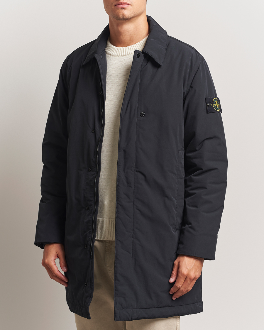 Herren | Jacken | Stone Island | Micro Twill Primaloft Padded Coat Black