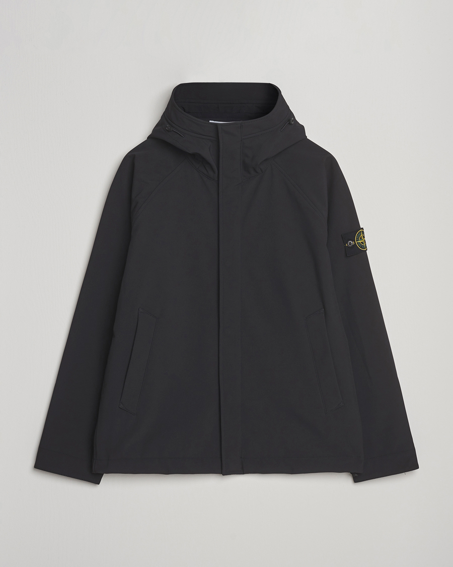 Herren | Jacken | Stone Island | Soft Shell Lined Short Parka Black