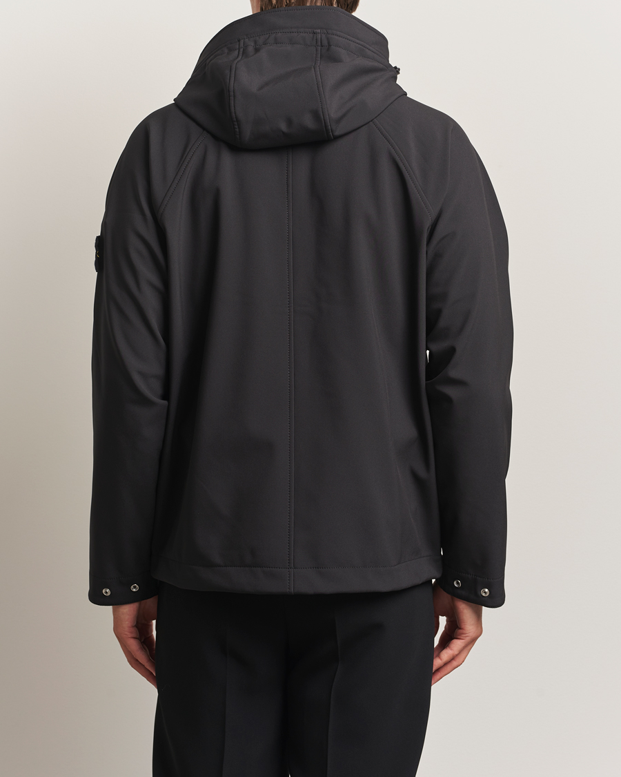 Herren | Jacken | Stone Island | Soft Shell Lined Short Parka Black