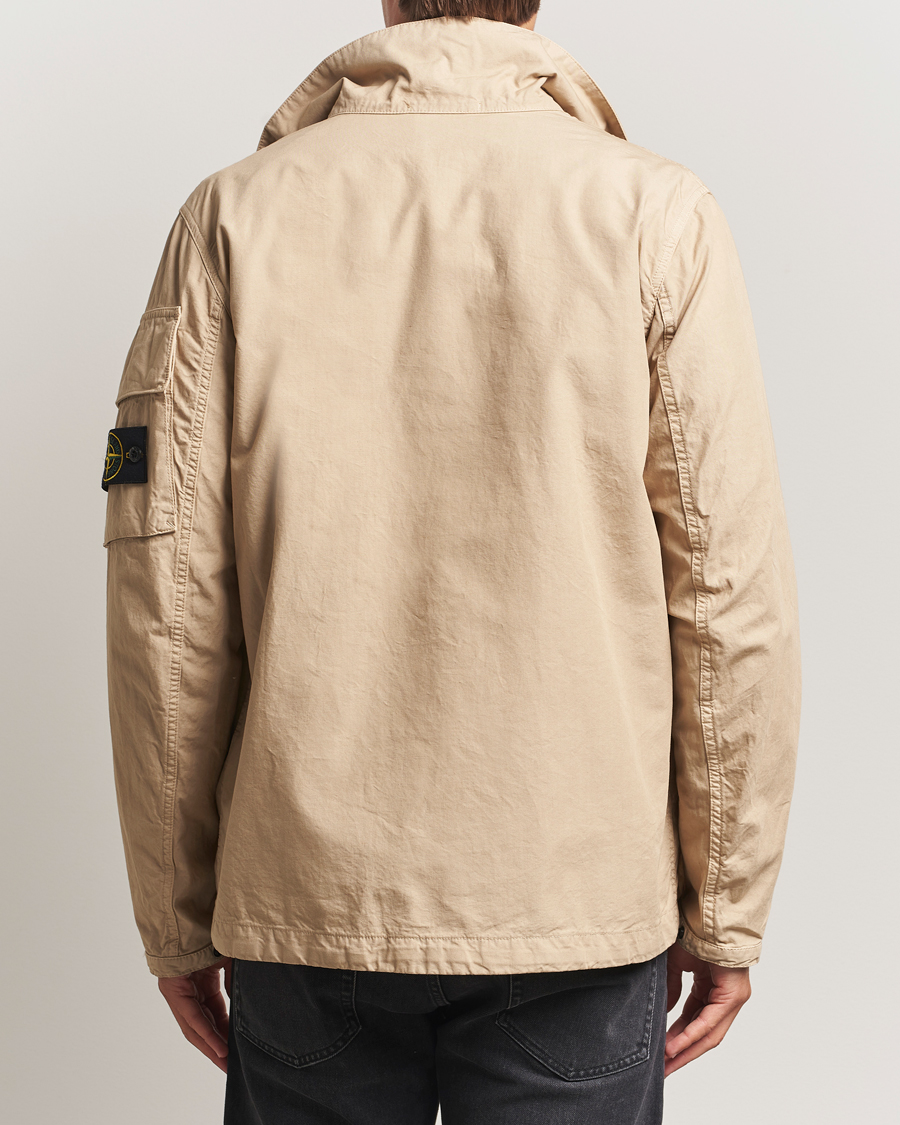 Herren | Jacken | Stone Island | Canvas Weave Cotton Field Jacket Beige