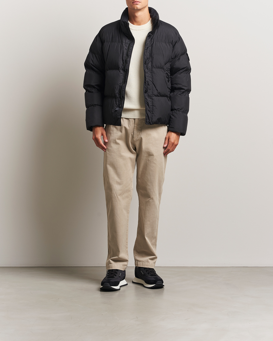 Herren | Jacken | Stone Island | Crinkle Reps Down Jacket Black