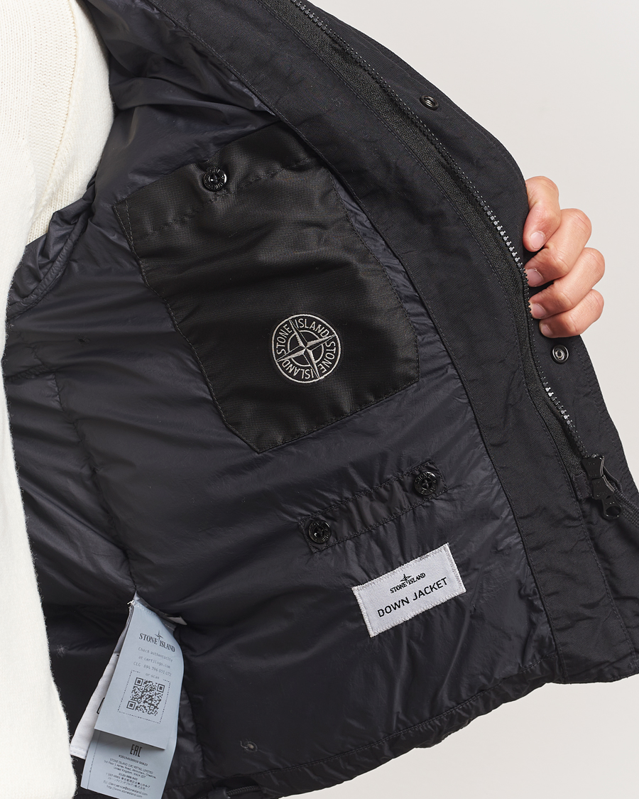 Herren | Jacken | Stone Island | Crinkle Reps Down Jacket Black