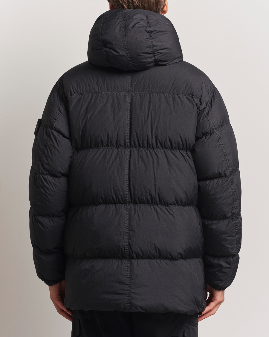 Herren | Jacken | Stone Island | Crinkle Reps Down Parka Black
